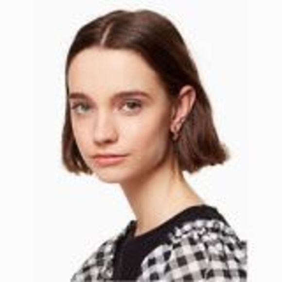 Kate Spade Shore Things Mismatched Pave Crab Stud Earrings - Picture 3 of 7